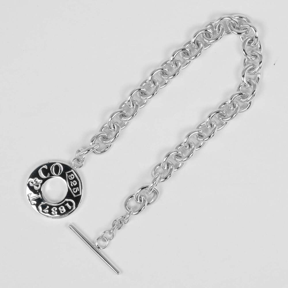 TIFFANY Authentic Silver Charm Bracelet - Picture 8 of 8